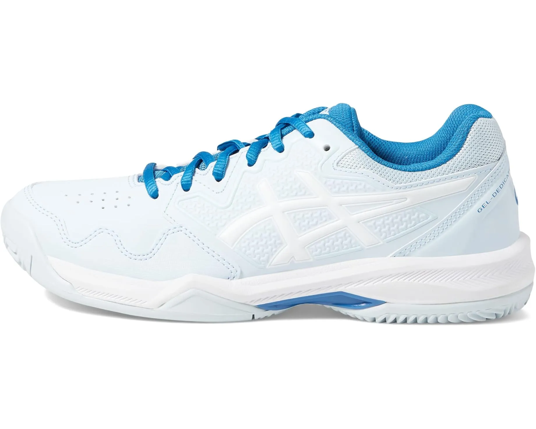 Women's Womens asics gel dedicate 7 clay tennis shoe