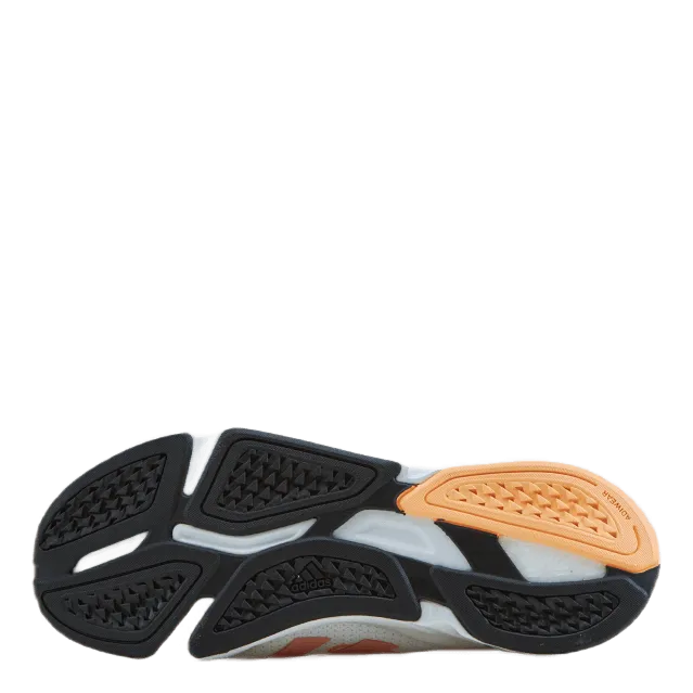 X9000L2 Shoes Cloud White / Ambient Blush / Acid Orange