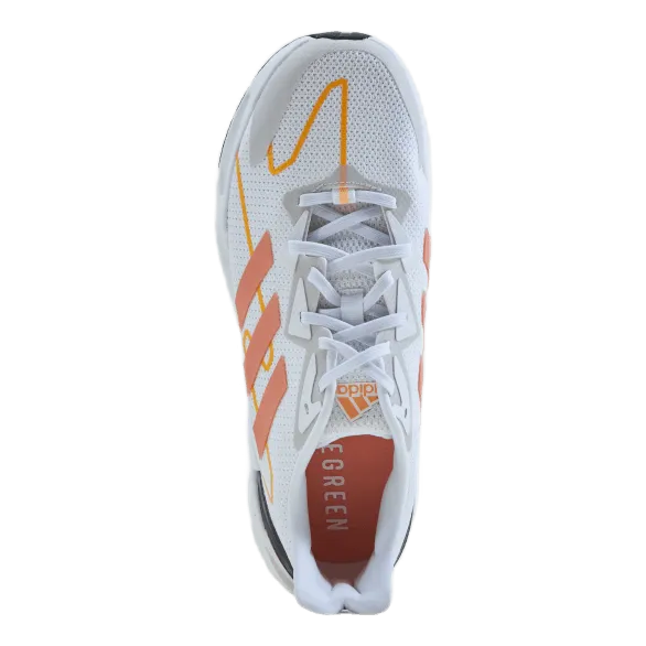 X9000L2 Shoes Cloud White / Ambient Blush / Acid Orange