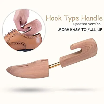 YEEGOR Cedar Shoe Trees for Men | 4 PACK